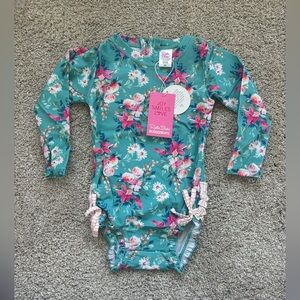 NWT Ruffle Butts Swim 3T